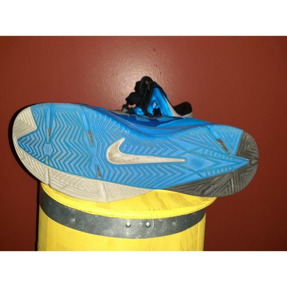 Nike Hyperchaos Blue Basketball Sneakers Men's 536841-400 Shoes Size 9 - Picture 5 of 10